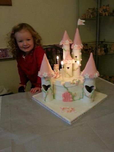 grand daughters 3rd birthday cake - Cake by catkins