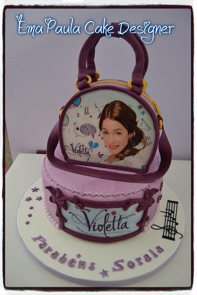 Cake " Violetta " - Cake by EmaPaulaCakeDesigner