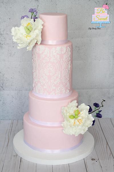 Anniversary wedding cake - Cake by Cake Craft School