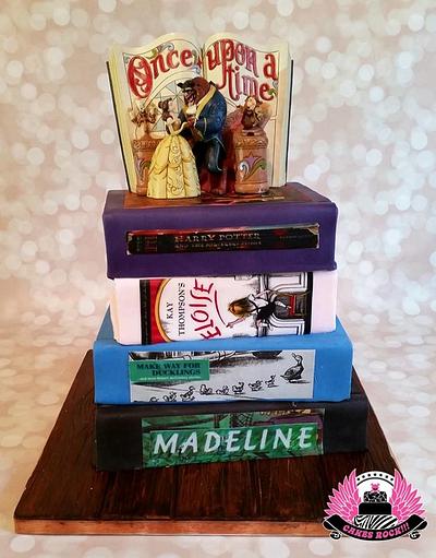 Book Theme Baby Shower Cake - Cake by Cakes ROCK!!!  