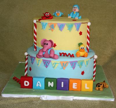 Pocoyo Cake - Cake by Chaitra Makam