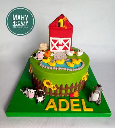 Farm cake - Cake by Mahy hegazy