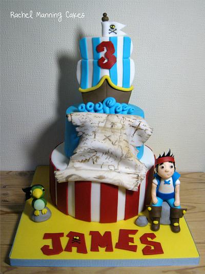 Jake & the Neverland Pirates Cake - Cake by Rachel Manning Cakes