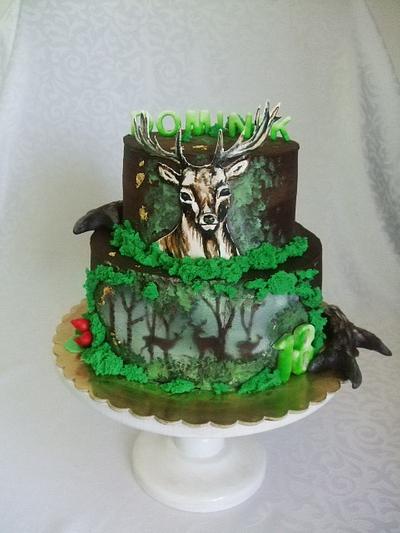 Cake for a hunter - Cake by Vebi cakes