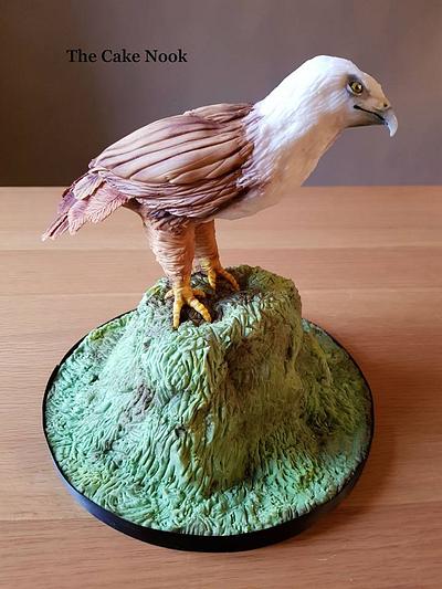 Red Backed Sea Eagle Cake. - Cake by Zoe White