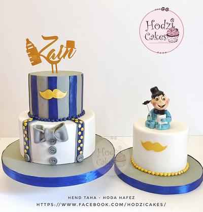 Baby Shower Cakes - Cake by Hend Taha-HODZI CAKES