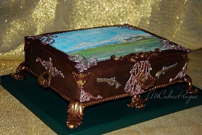 Jewelry casket - Cake by Art Cakes Prague