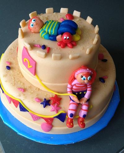 Zandkasteel cake - Cake by marieke