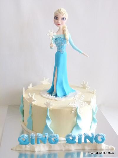 The Other Ice Queen - Cake by TheBakerholicMom
