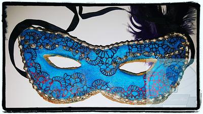 carnival mask - Cake by Sonya