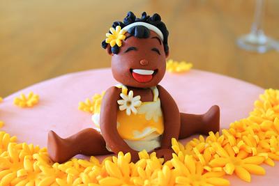 Sea of ​​yellow flowers - Cake by Des Petits Gâteaux