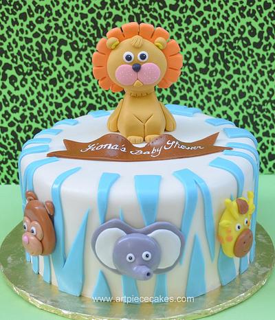 Safari Cake - Cake by Art Piece Cakes