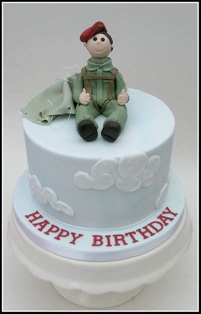 Jump To It ... Paratroopers Birthday - Cake by Sugargourmande Lou