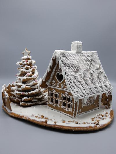 Gingerbread house - Cake by Olina Wolfs