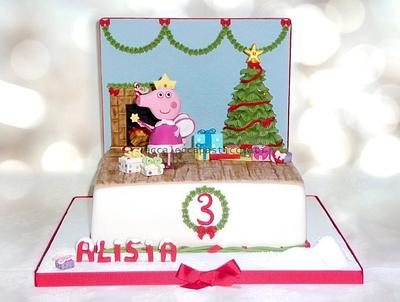 PEPPA PIG'S CHRISTMAS - Cake by leccalecca