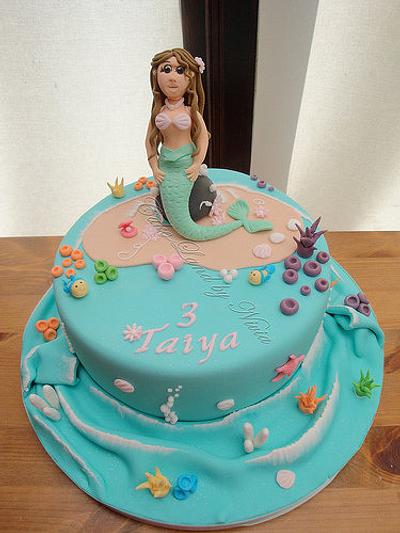 Mermaid  birthday cale - Cake by Nivia