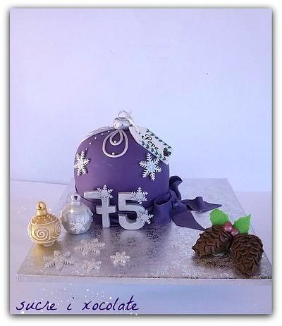 Cake Christmas ball. - Cake by Pelegrina