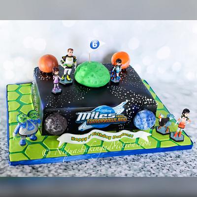 Miles From Tomorrowland Cake - Cake by Cake'D By Niqua