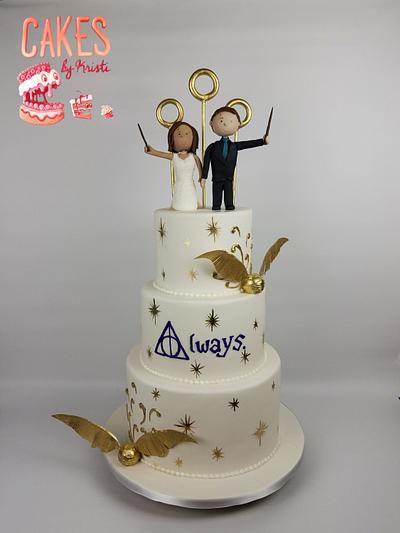 Kesandra and Anthony's Wedding Cake - Cake by Cakes By Kristi