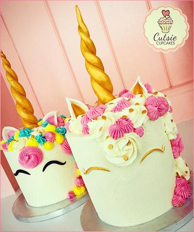 Unicorn Cakes - Cake by Cutsie Cupcakes