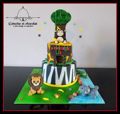 Jungle cake - Cake by Génoise et chocolat
