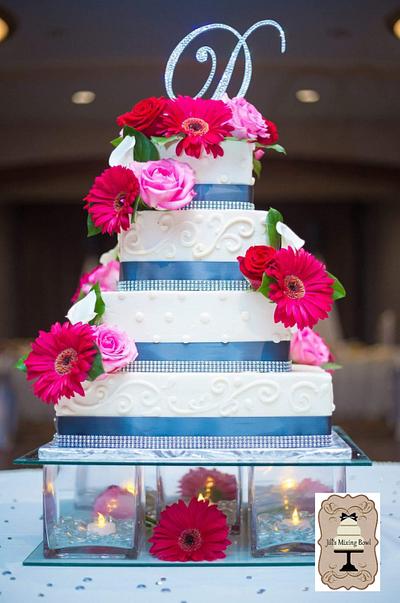 Day Wedding Cake - Cake by JMixingBowl