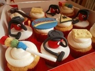 Henry The Hoover Cupcakes - Cake by Babycakes & Roses Cakecraft