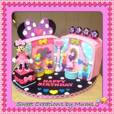 Minnie Mouse Bowtique - Cake by Jo-ann M. Tuazon