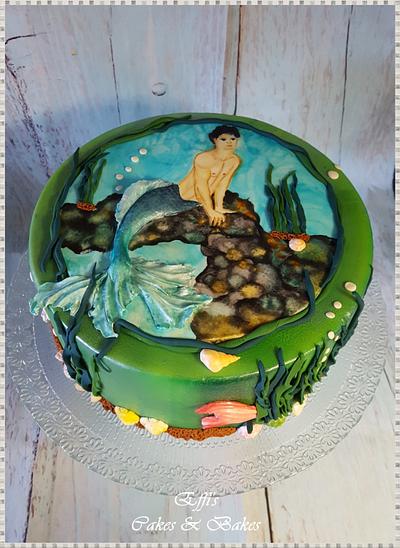 Merman Cake  - Cake by Effi's Cakes & Bakes 