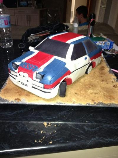 Rally Car Cake - Cake by Courtney Noble