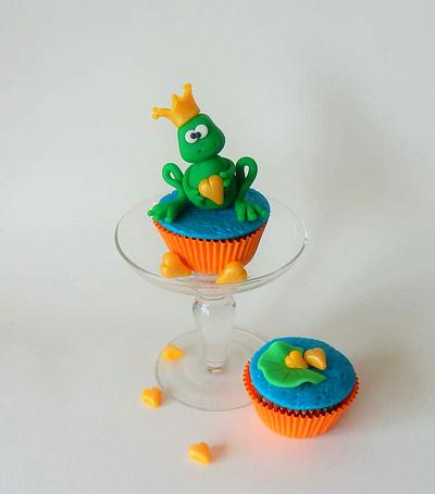 Kiss the frog cupcakes - Cake by taartenlab1975