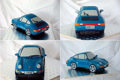 Porsche 933 - Cake by la Pasticciona-torte artistiche 