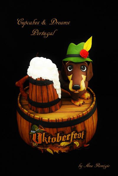WELCOME TO OKTOBERFEST 2016 COLLABORATION - Cake by Ana Remígio - CUPCAKES & DREAMS Portugal
