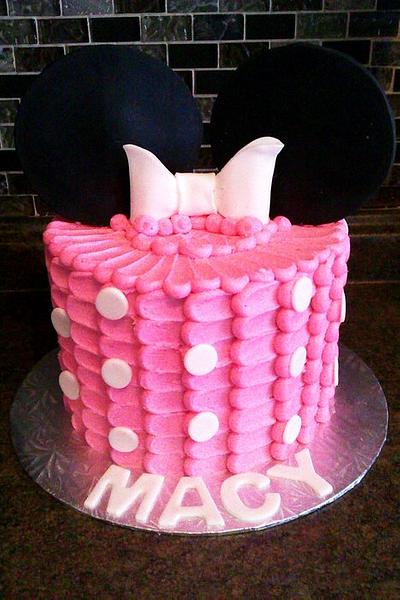 Minnie Mouse Cake - Cake by The Cakery 