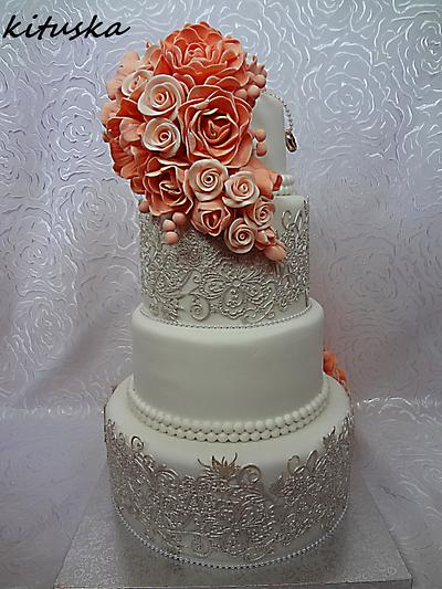 wedding cakes - Cake by Katarína Mravcová
