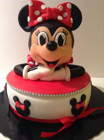 I Love Minnie - Cake by Pincel Mágico