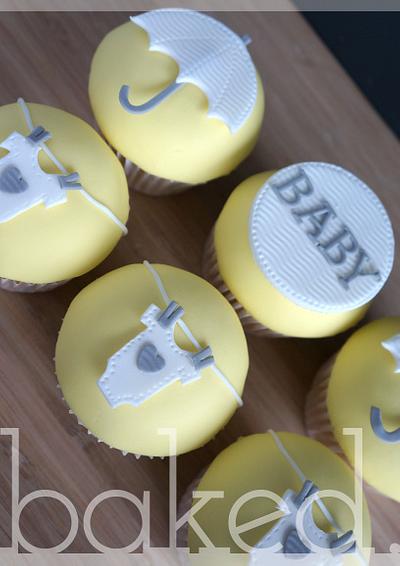 Baby Shower Cupcake Design - Cake by Helena, Baked Cupcakery