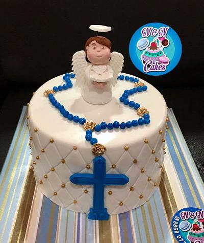 First Communion Cake  - Cake by N&N Cakes (Rodette De La O)