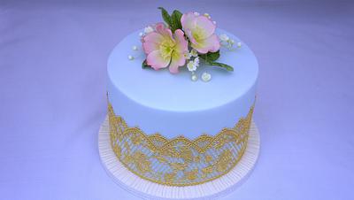 Elegant Lace - Cake by Sweet Surprizes 