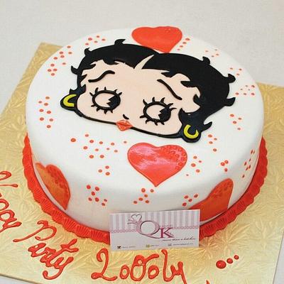 betty boop prof - Cake by May 