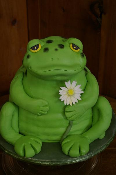 Wrinkles my Frog - Cake by Traci Downey