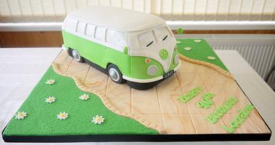 Camper Van - Cake by Heavenly Treats by Lulu