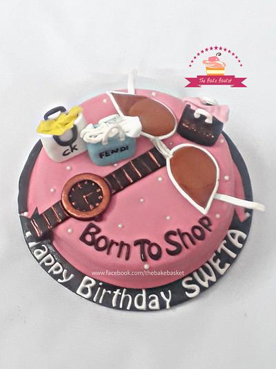 Born To Shop - Cake by Neha Binnany
