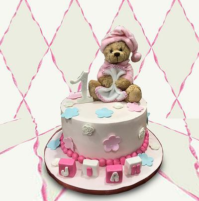 Baby's First Birthday - Cake by MsTreatz