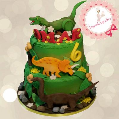 Dinasourscake - Cake by LegendaryCakes