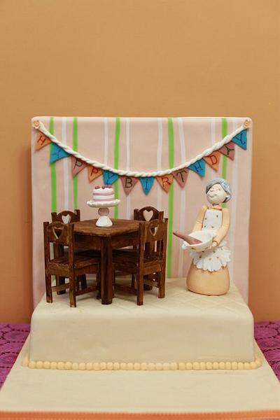 A gift for a granny - Cake by Her lil kitchen