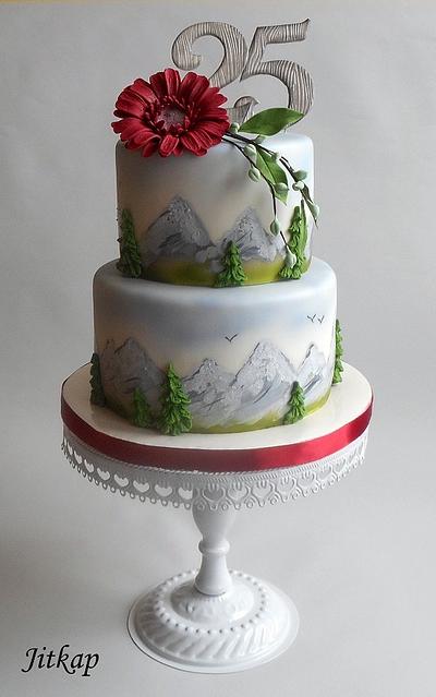 Pro milovníka hor - Cake by Jitkap
