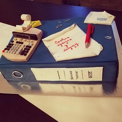 Bookkepper cake - Cake by TORTESANJAVISEGRAD