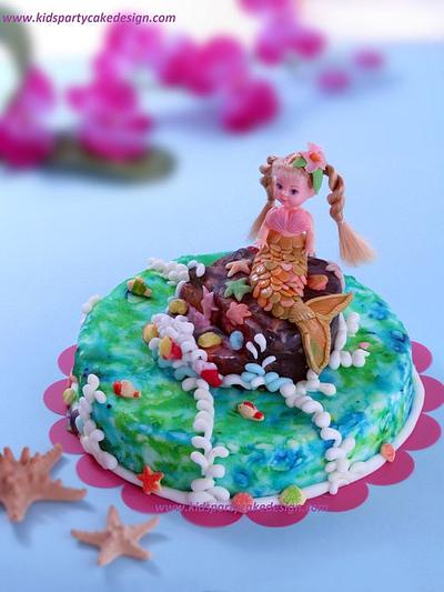 lovely mermaid - Cake by Maria  Teresa Perez