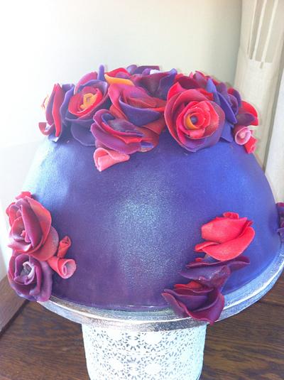 Flowerpower cake - Cake by Judith-JEtaarten